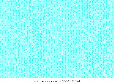 Light Green vector layout with circle shapes. Illustration with set of shining colorful abstract circles. Pattern for beautiful websites.