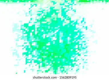 Light Green vector layout with circle shapes. Abstract illustration with colored bubbles in nature style. Pattern for futuristic ad, booklets.