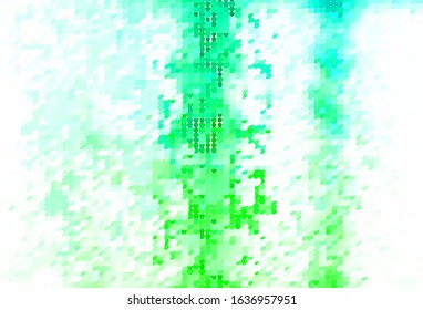 Light Green vector layout with circle shapes. Blurred bubbles on abstract background with colorful gradient. Design for your business advert.