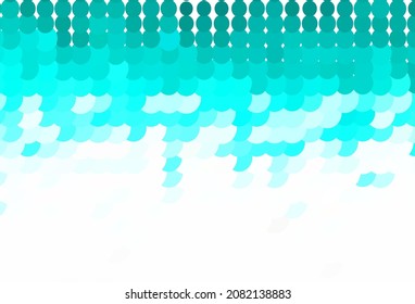 Light Green vector layout with circle shapes. Illustration with set of shining colorful abstract circles. Pattern for futuristic ad, booklets.