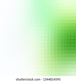 Light Green vector layout with circles. Abstract colorful disks on simple gradient background. Design for posters, banners.