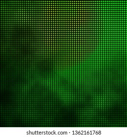 Light Green vector layout with circles. Abstract decorative design in gradient style with bubbles. Pattern for booklets, leaflets.