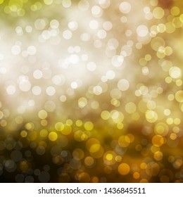 Light Green vector layout with circles. Colorful illustration with gradient dots in nature style. New template for your brand book.