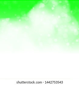 Light Green vector layout with circles. Abstract decorative design in gradient style with bubbles. Design for posters, banners.