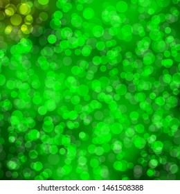 Light Green vector layout with circles. Modern abstract illustration with colorful circle shapes. Pattern for business ads.