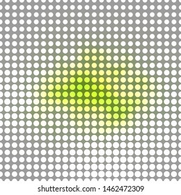 Light Green vector layout with circles. Abstract colorful disks on simple gradient background. Pattern for websites, landing pages.