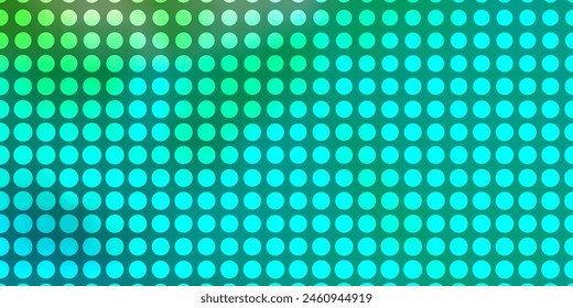 Light Green vector layout with circles. Abstract illustration with colorful spots in nature style. Pattern for wallpapers, curtains.