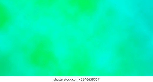 Light Green vector layout with cloudscape. Illustration in abstract style with gradient clouds. Pattern for your booklets, leaflets.