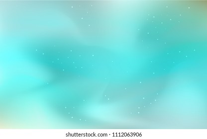 Light Green vector layout with cosmic stars. Glitter abstract illustration with colorful cosmic stars. Pattern for futuristic ad, booklets.