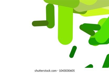 Light Green vector layout with flat lines. Glitter abstract illustration with colored sticks. The pattern can be used for websites.