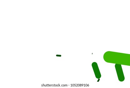 Light Green vector layout with flat lines. Blurred decorative design in simple style with lines. The pattern can be used for websites.