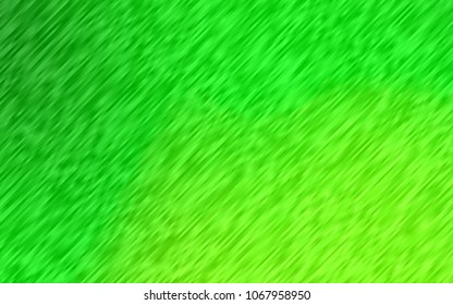 Light Green vector layout with flat lines. Glitter abstract illustration with colored sticks. The template can be used as a background.