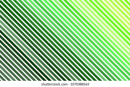 Light Green vector layout with flat lines. Decorative shining illustration with lines on abstract template. Smart design for your business advert.