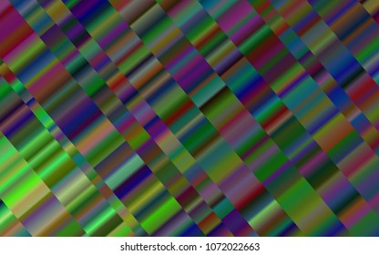 Light Green vector layout with flat lines. Shining colored illustration with narrow lines. The template can be used as a background.