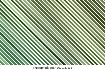 Light Green vector layout with flat lines. Decorative shining illustration with lines on abstract template. The pattern can be used for websites.