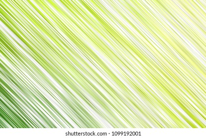 Light Green vector layout with flat lines. Modern geometrical abstract illustration with staves. The template can be used as a background.