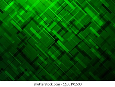 Light Green vector layout with flat lines. Modern geometrical abstract illustration with staves. Best design for your ad, poster, banner.