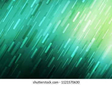 Light Green vector layout with flat lines. Shining colored illustration with narrow lines. Best design for your ad, poster, banner.