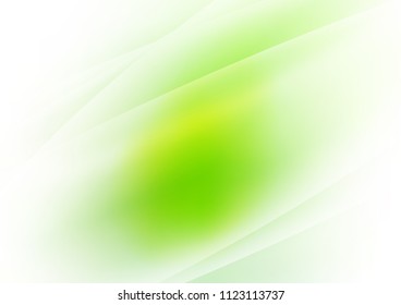 Light Green vector layout with flat lines. Lines on blurred abstract background with gradient. The pattern can be used as ads, poster, banner for commercial.
