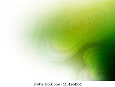 Light Green vector layout with flat lines. Glitter abstract illustration with colored sticks. The pattern can be used for websites.
