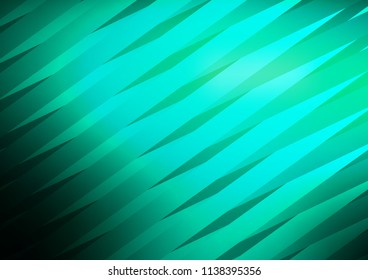 Light Green vector layout with flat lines. Shining colored illustration with narrow lines. The pattern can be used for websites.