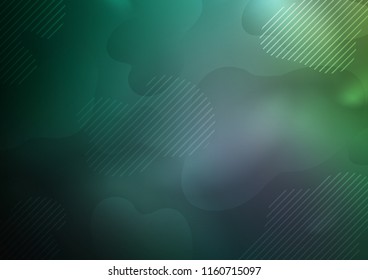Light Green vector layout with flat lines. Modern geometrical abstract illustration with staves. The pattern can be used for busines ad, booklets, leaflets