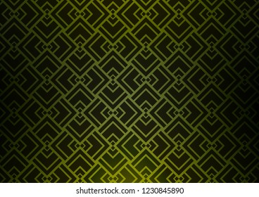 Light Green vector layout with flat lines. Blurred decorative design in simple style with lines. Pattern for business booklets, leaflets.