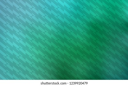Light Green vector layout with flat lines. Glitter abstract illustration with colorful sticks. Pattern for ads, posters, banners.
