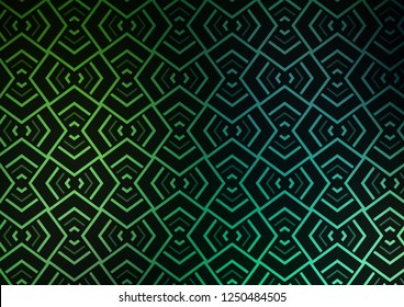 Light Green vector layout with flat lines. Modern geometrical abstract illustration with staves. Pattern for ads, posters, banners.