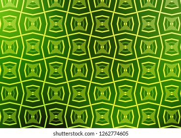 Light Green vector layout with flat lines. Shining illustration with lines on abstract template. Smart design for your business advert.