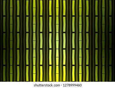 Light Green vector layout with flat lines. Decorative shining illustration with lines on abstract template. The template can be used as a background.