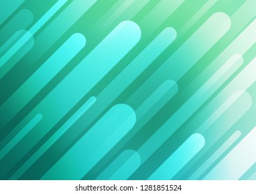 Light Green vector layout with flat lines. Modern geometrical abstract illustration with staves. Smart design for your business advert.