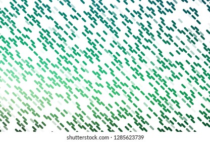 Light Green vector layout with flat lines. Lines on blurred abstract background with gradient. Smart design for your business advert.