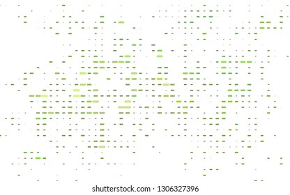 light Green vector layout with flat lines. Decorative shining illustration with lines on abstract template. Best design for your ad, poster, banner.