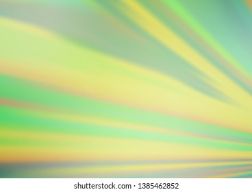 Light Green vector layout with flat lines. Blurred decorative design in simple style with lines. Smart design for your business advert.
