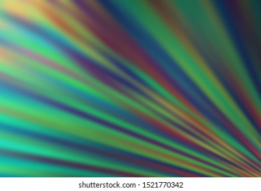 Light Green vector layout with flat lines. Shining colored illustration with narrow lines. Best design for your ad, poster, banner.