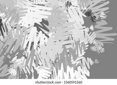Light Green vector layout with flat lines. Colorful shining illustration with lines on abstract template. Smart design for your business advert.