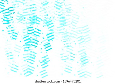 Light Green vector layout with flat lines. Shining colored illustration with sharp stripes. Pattern for your busines websites.