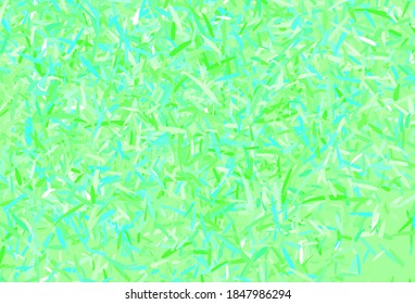 Light Green vector layout with flat lines. Blurred decorative design in simple style with lines. Pattern for ads, posters, banners.