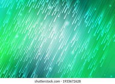Light Green vector layout with flat lines. Blurred decorative design in simple style with lines. Template for your beautiful backgrounds.