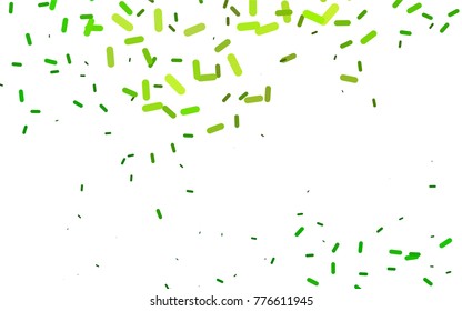 Light Green vector layout with flat lines. Capsules on blurred abstract background with gradient. The template can be used as a background.