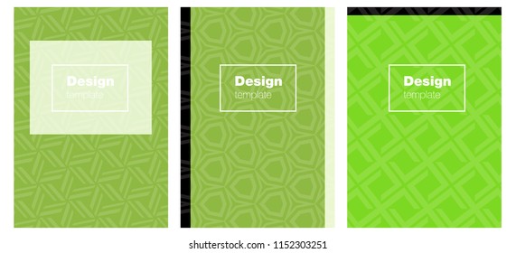 Light Green vector layout for Leaflets. Modern abstract design concept with colorful gradient. Design for cover of books, notepads.