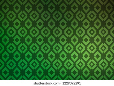 Light Green vector layout with lines, rectangles. Illustration with set of colorful rectangles. Modern template for your landing page.