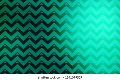 Light Green vector layout with lines, triangles. Decorative design in abstract style with triangles. Smart design for your adverts.