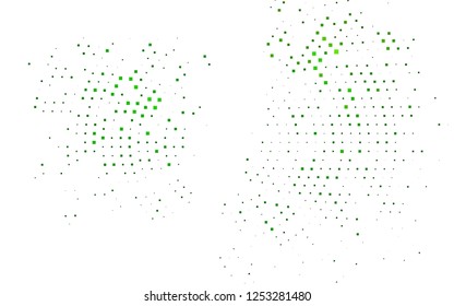 Light Green vector layout with lines, rectangles. Rectangles on abstract background with colorful gradient. Smart design for your business advert.