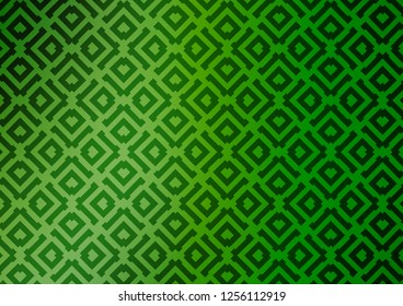 Light Green vector layout with lines, rectangle. Shining colorful illustration with lines, rectangles. Backdrop for TV commercials.