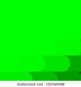 Light Green vector layout with lines. Repeated lines on abstract background with gradient. Pattern for ads, commercials.