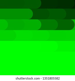 Light Green vector layout with lines. Repeated lines on abstract background with gradient. Best design for your posters, banners.