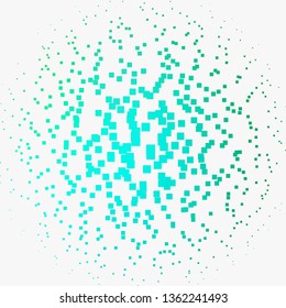 Light Green vector layout with lines, rectangles. Illustration with a set of gradient rectangles. Modern template for your landing page.