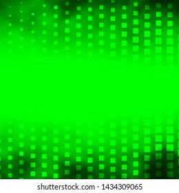 Light Green vector layout with lines, rectangles. Abstract gradient illustration with rectangles. Best design for your ad, poster, banner.